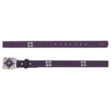 Catchfly Youth Razzmic Berry w Concho Accents Belt