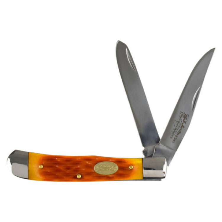 Justin Trapper Knife Jigged Bone