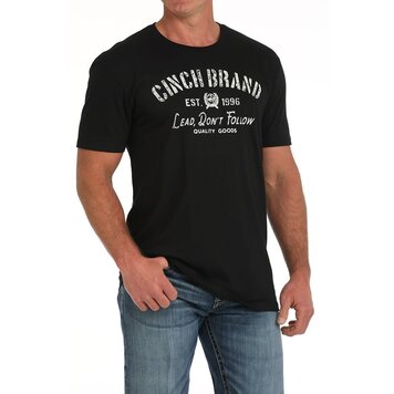 Cinch Lead Dont Follow Tee Black