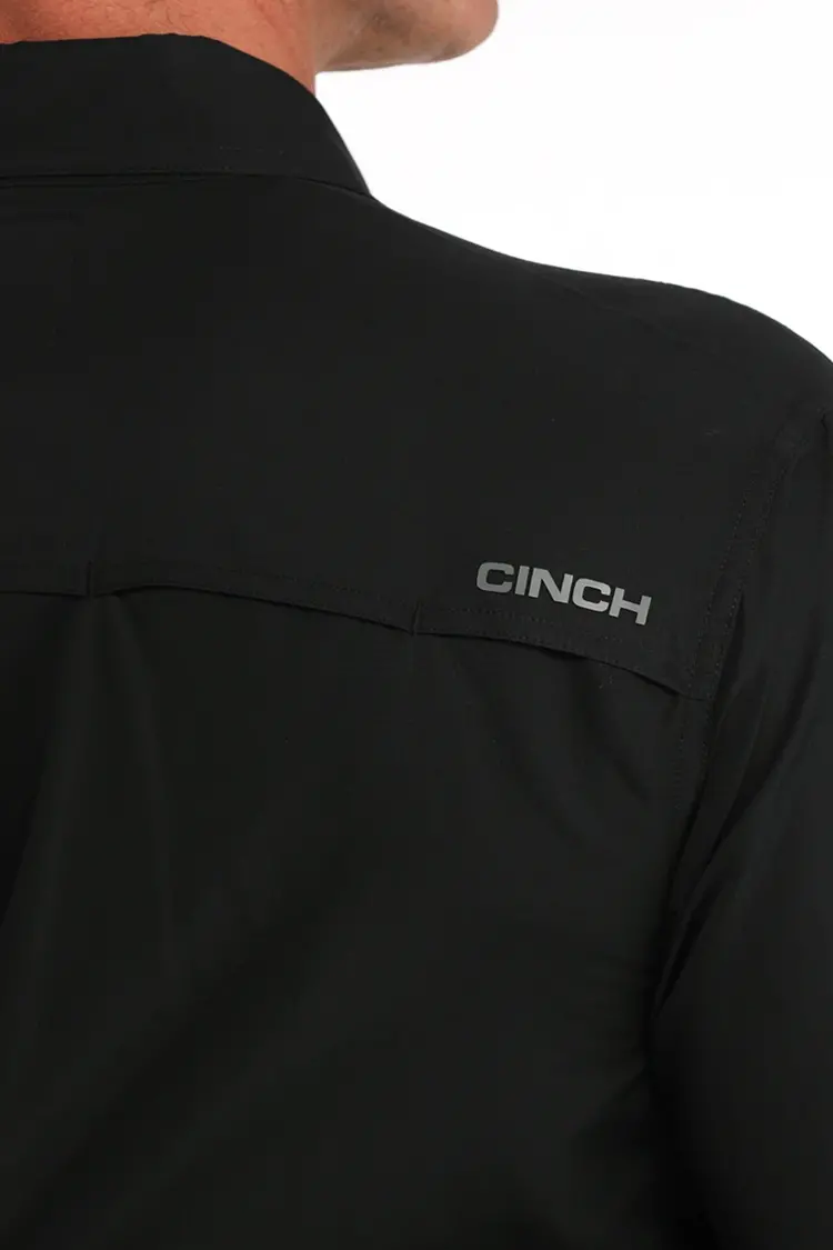 Cinch Arenaflex Ripstop Button Down Black