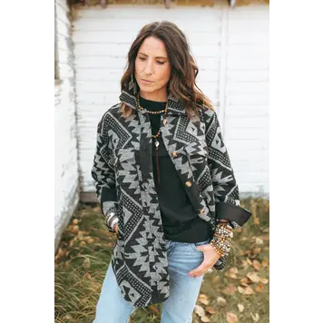 Grazier The Annie Shacket Aztec