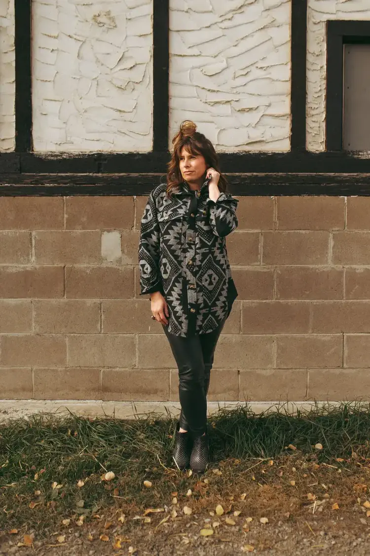 Grazier The Annie Shacket Aztec