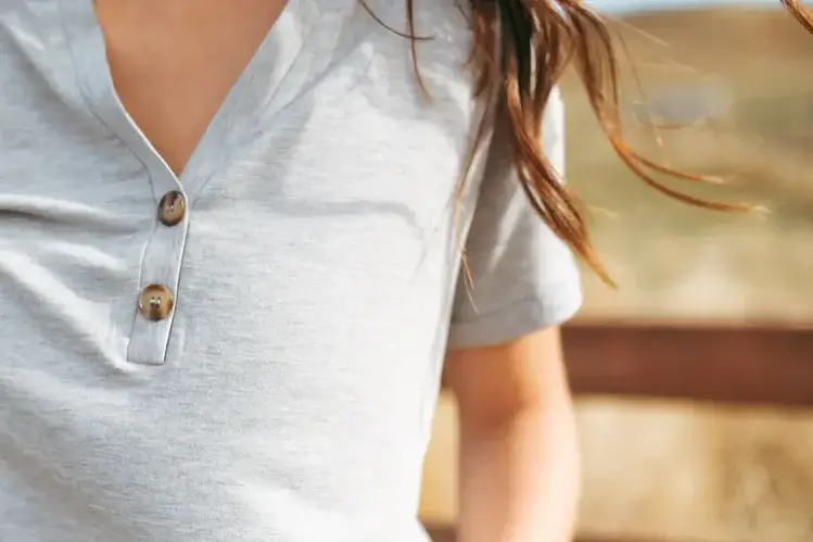 Grazier The Eleen Essential Tee Heather Grey