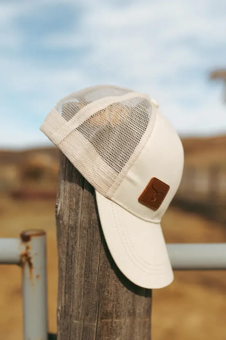 Grazier The Calamity Trucker Hat For Women Ivory