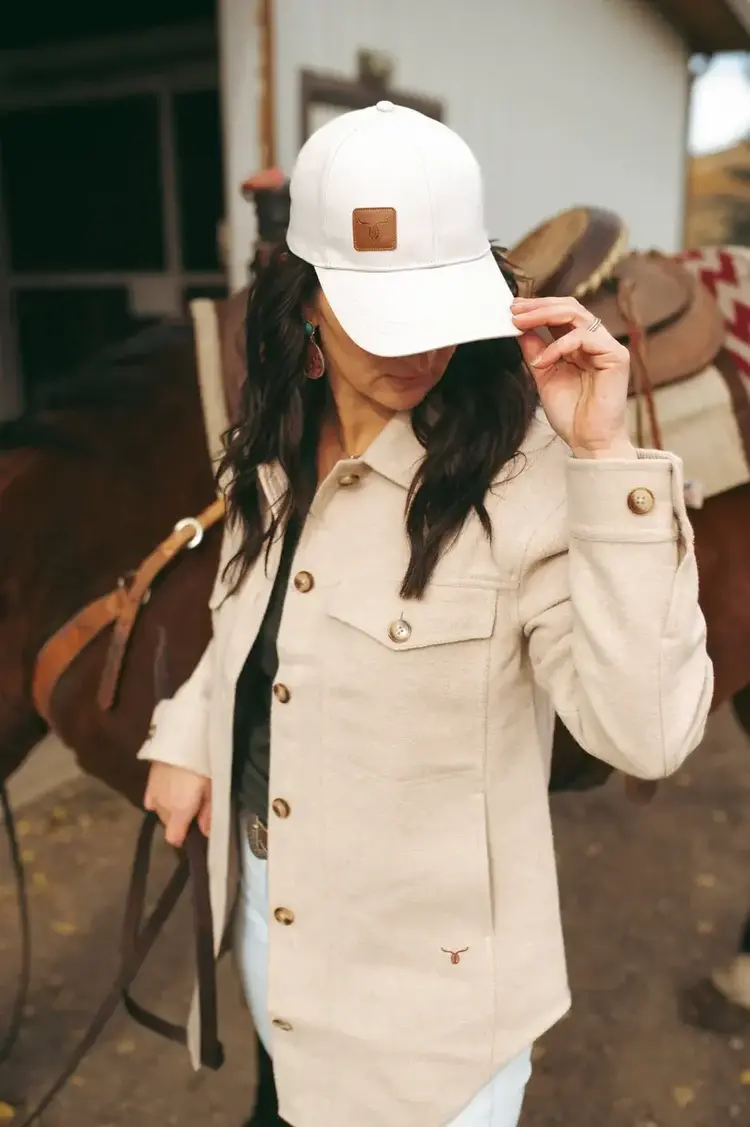 Grazier The Denn Tri Band Hat For Women Ivory