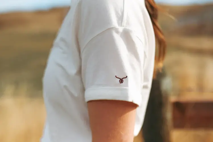 Grazier The Eleen Essential Tee Ivory