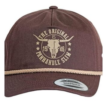 Panhandle Western Wear The OG Logo Snapback Chocolate Brown