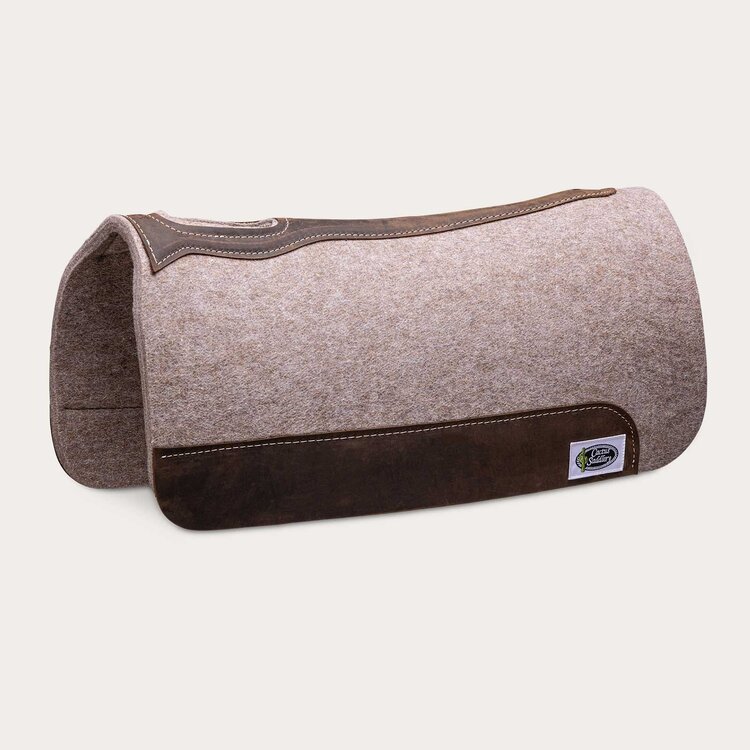 Cactus Saddlery Felt Roper Pad Tan 1"