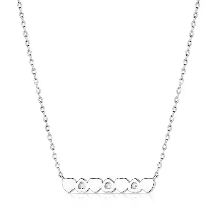 Montana Silversmiths Alternating Hearts Necklace