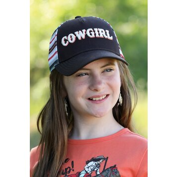 Cruel Denim Youth Cowgirl Cap Brown