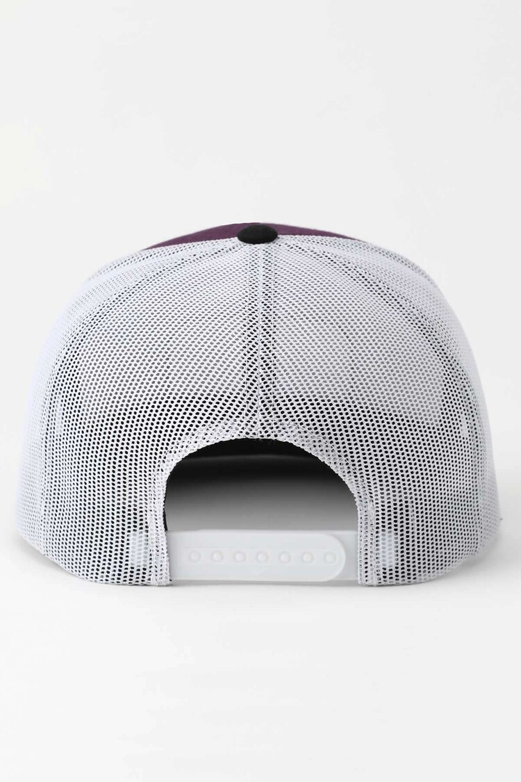 Cinch Western Brand Flat Brim Cap Purple