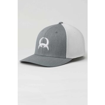 Cinch Flexfit Logo Cap Grey White