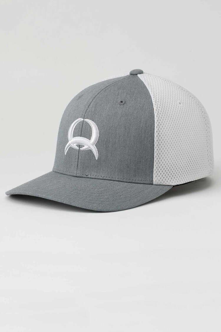 Cinch Flexfit Logo Cap Grey White