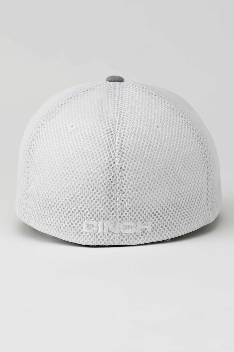 Cinch Flexfit Logo Cap Grey White