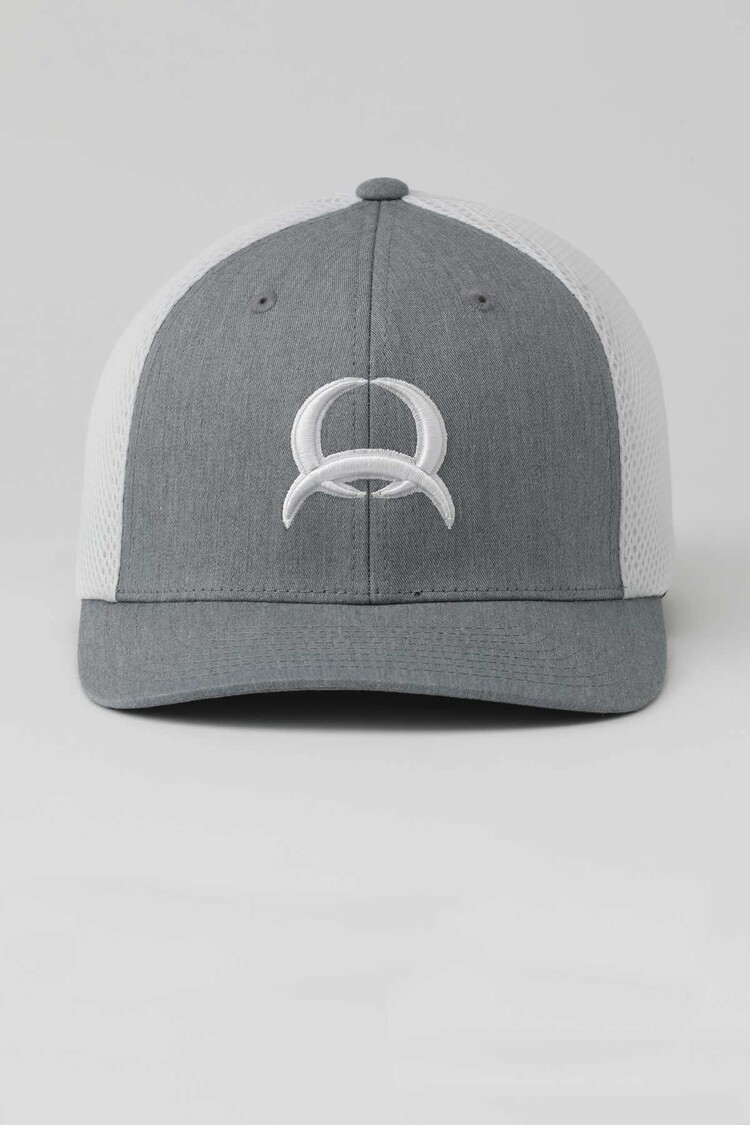 Cinch Flexfit Logo Cap Grey White