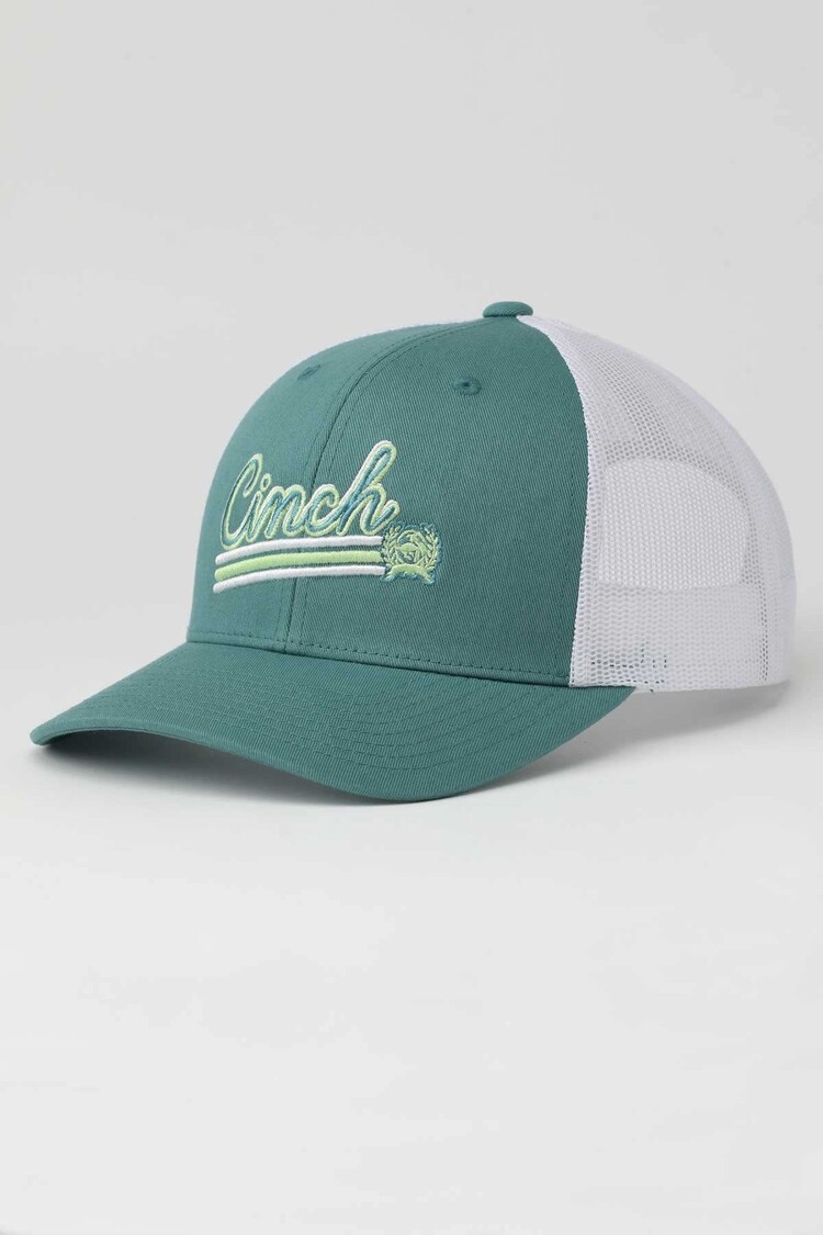 Cinch Multi Color Logo Teal Snapback