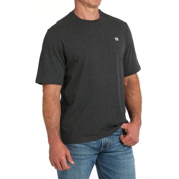 Cinch Solid Logo Tee Black