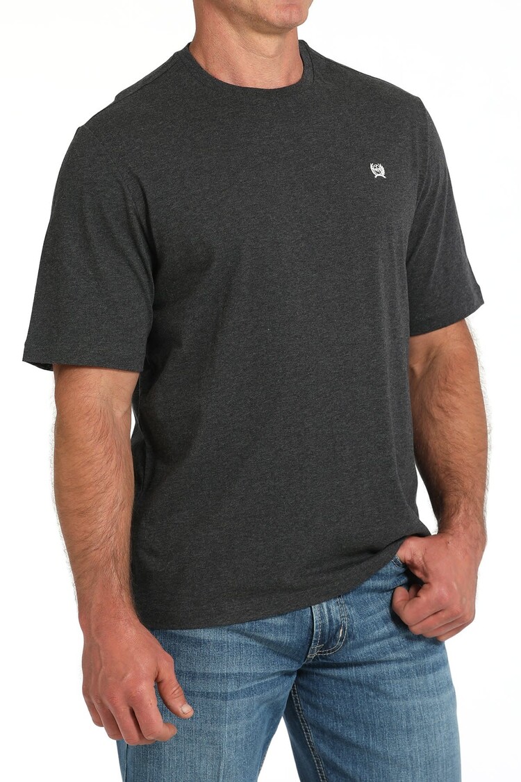Cinch Solid Logo Tee Black