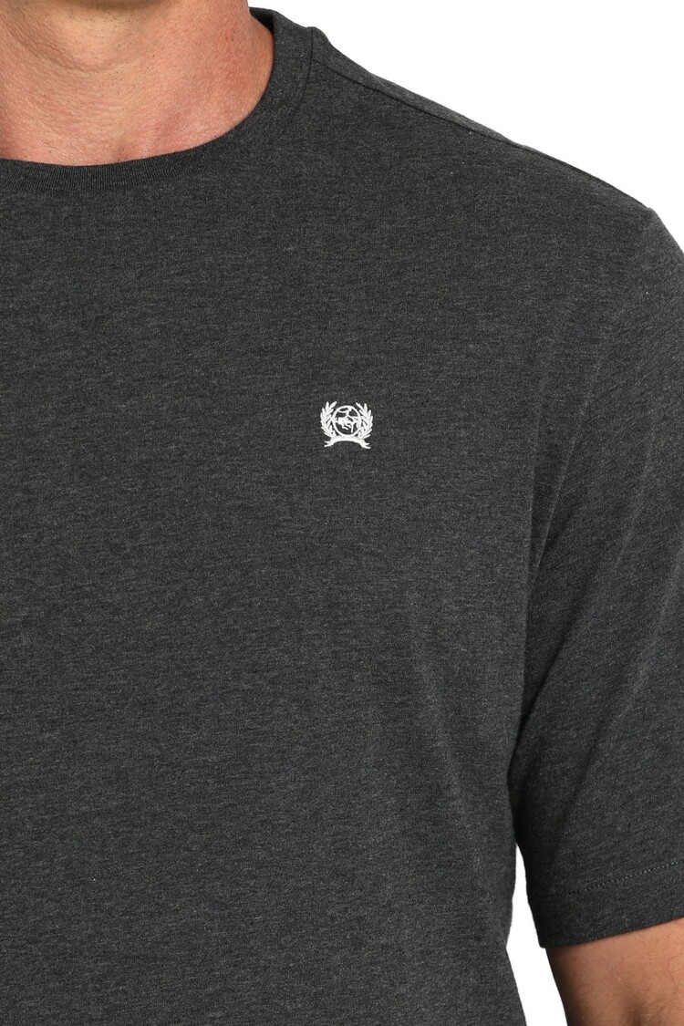 Cinch Solid Logo Tee Black