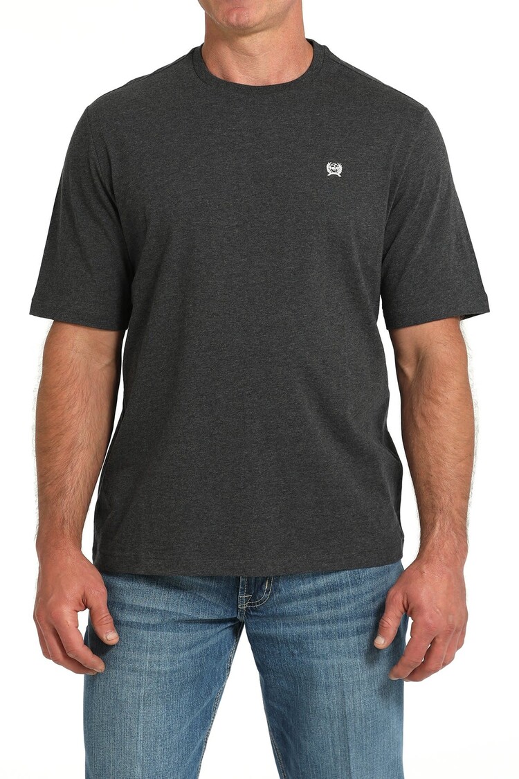 Cinch Solid Logo Tee Black