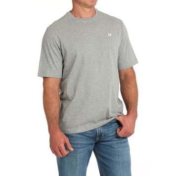 Cinch Solid Logo Tee Gray