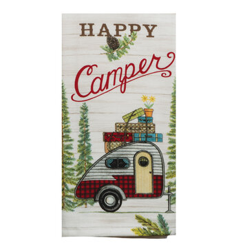 Kay Dee Designs Scenic Route Happy Camper Dual Purpose Terry Towel