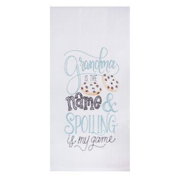 Kay Dee Designs Snarkasms Grandma Embroidered Flour Sack Towel