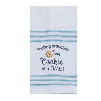 Kay Dee Designs Snarkasms Cookie Time Embroidered Tea Towel