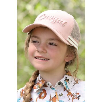 Cruel Denim Youth Cowgirl's Cap Pink