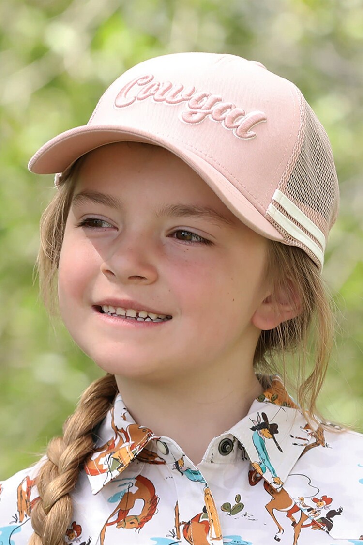 Cruel Denim Youth Cowgirl's Cap Pink