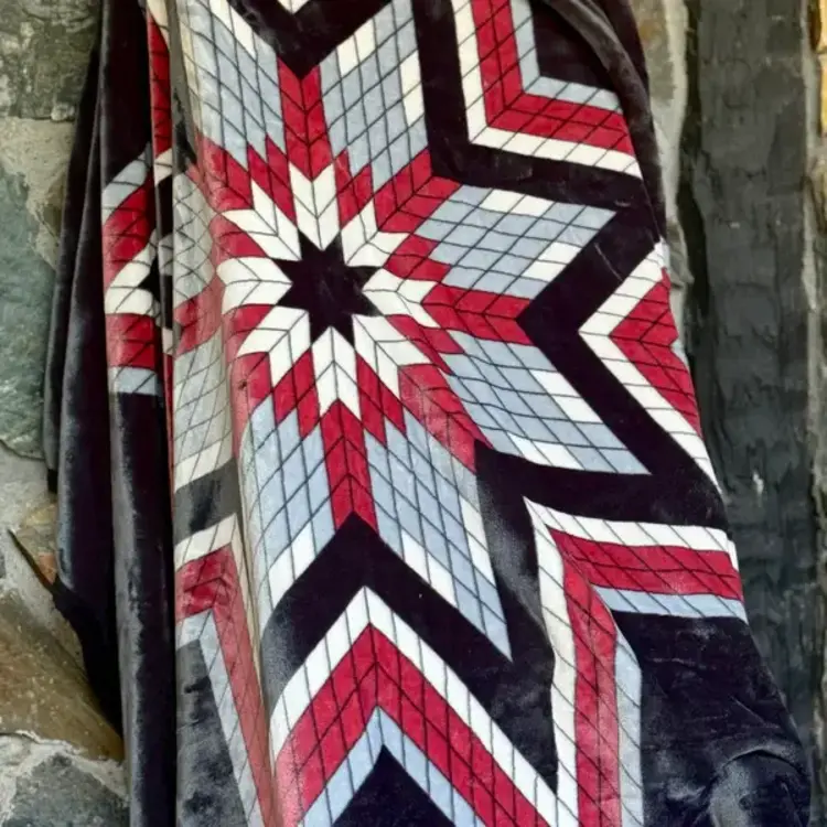 SABE Western Star Polar Fleece Blanket 60 x 80