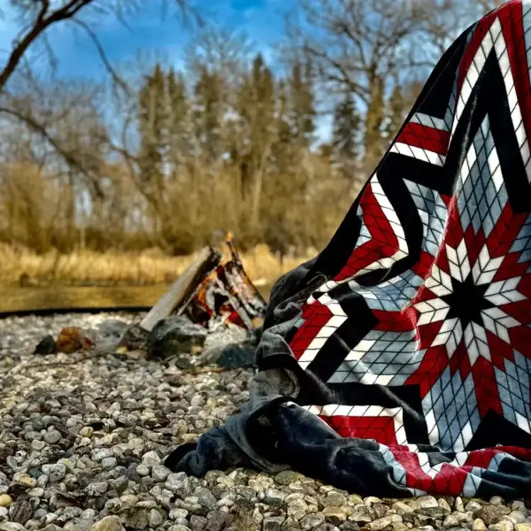 SABE Western Star Polar Fleece Blanket 60 x 80