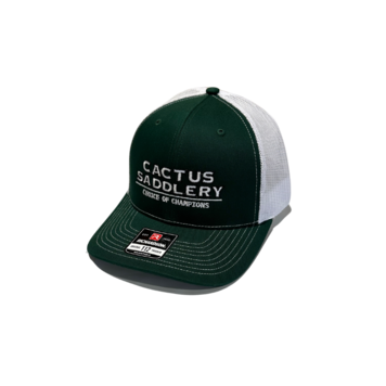 Cactus Saddlery Choice Of Champions Cap Hunter Green
