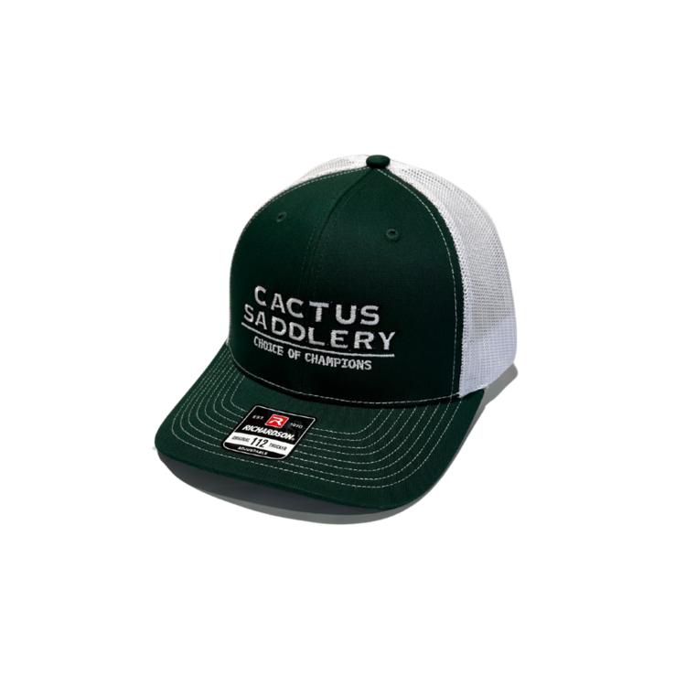 Cactus Saddlery Choice Of Champions Cap Hunter Green