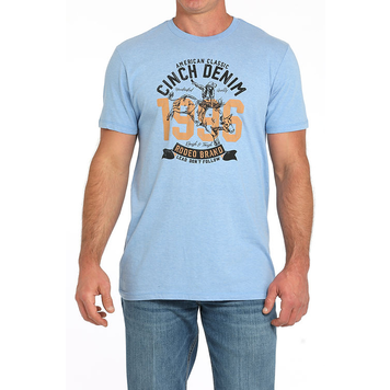 Cinch 1996 Cinch Denim Tee Light Blue