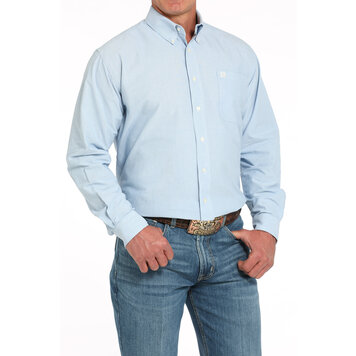Cinch Light Blue Button-Down