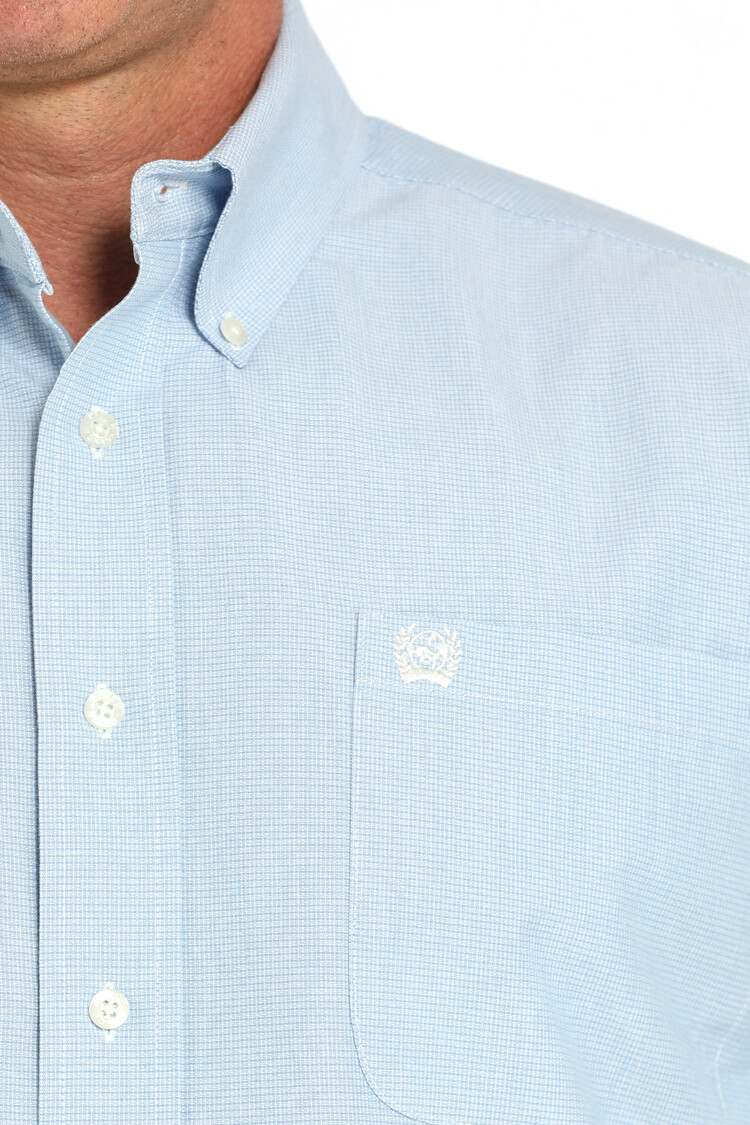 Cinch Light Blue Button-Down