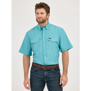Wrangler Performance Snap Turquoise