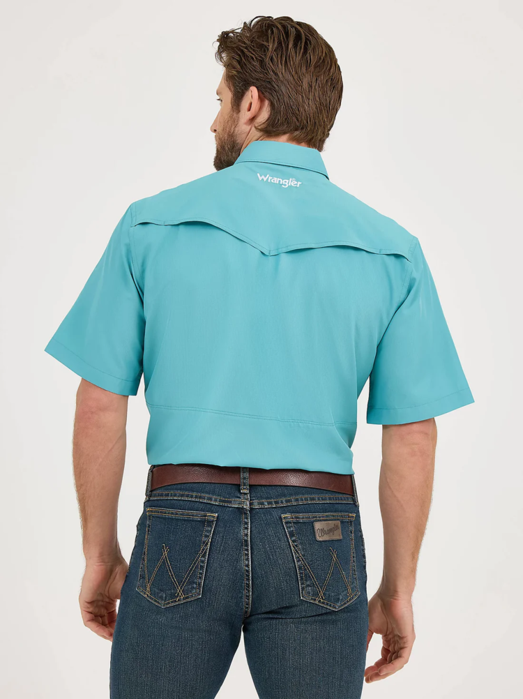 Wrangler Performance Snap Turquoise