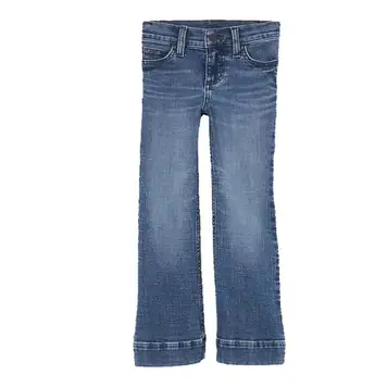 Wrangler Youth Retro Trouser Medium Wash Embry