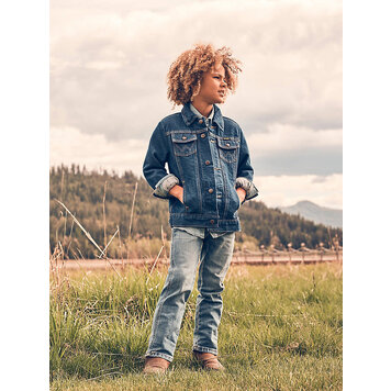Wrangler Youth Unlined Prewashed Denim Jacket