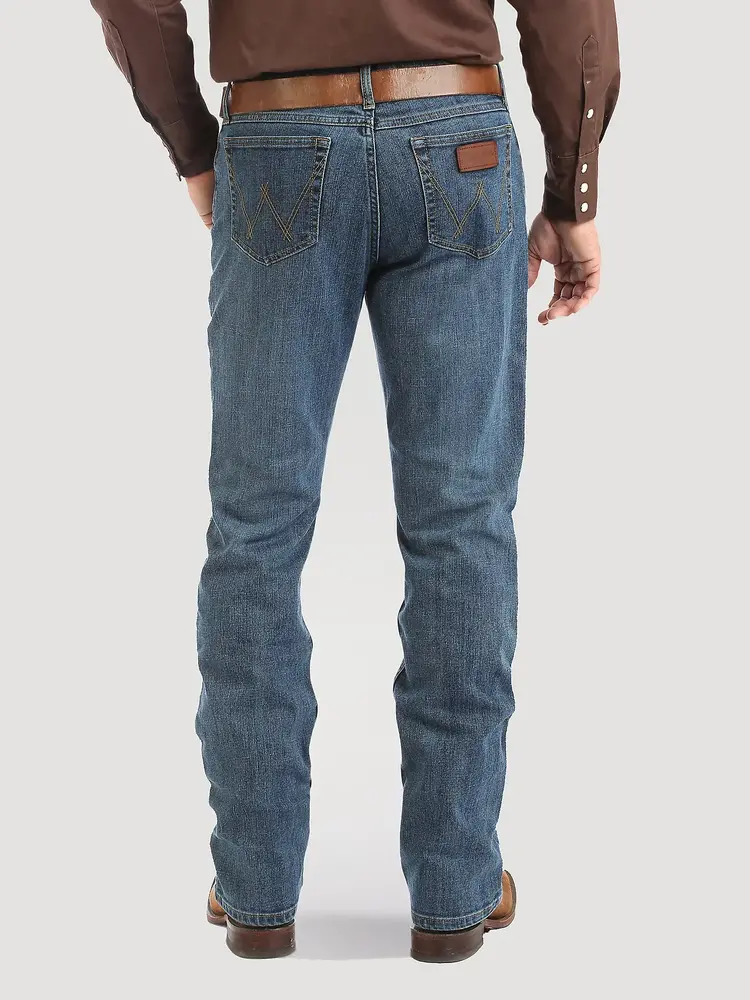 Wrangler 20X 02 Active Flex Slim Fit Jean Stone Blue
