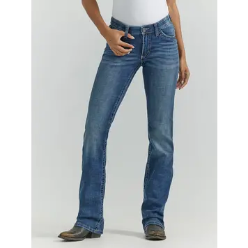 Wrangler Ultimate Riding Willow Mid Rise Bootcut Davis