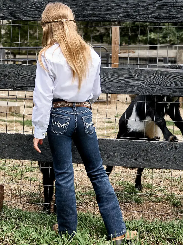 Wrangler Youth Retro Bootcut Dark Blue