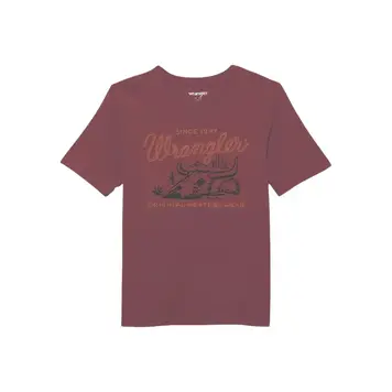 Wrangler Youth Wild Ginger Heather Tee