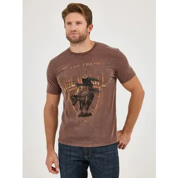 Wrangler Ride Of Life Tee Brown