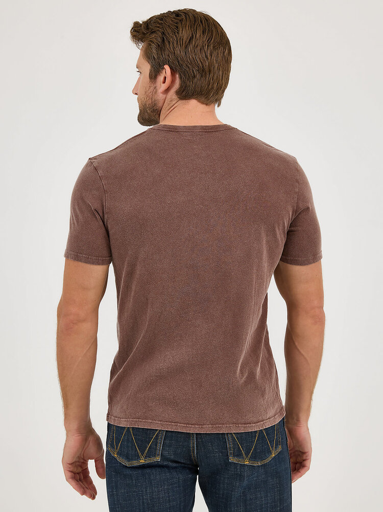 Wrangler Ride Of Life Tee Brown