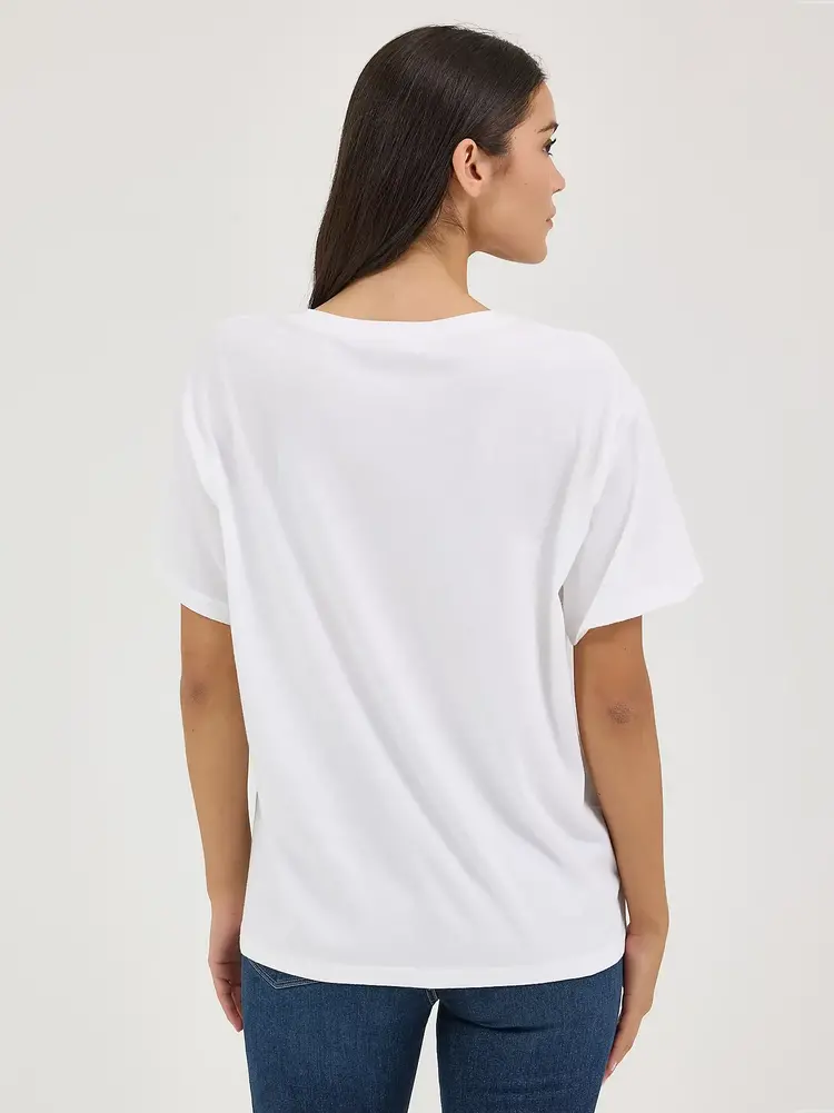 Wrangler Faded West Girlfriend Fit Tee