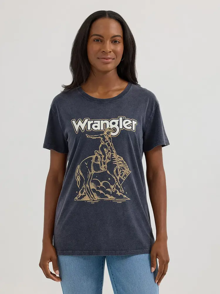 Wrangler Black Beauty Boyfriend Fit Tee