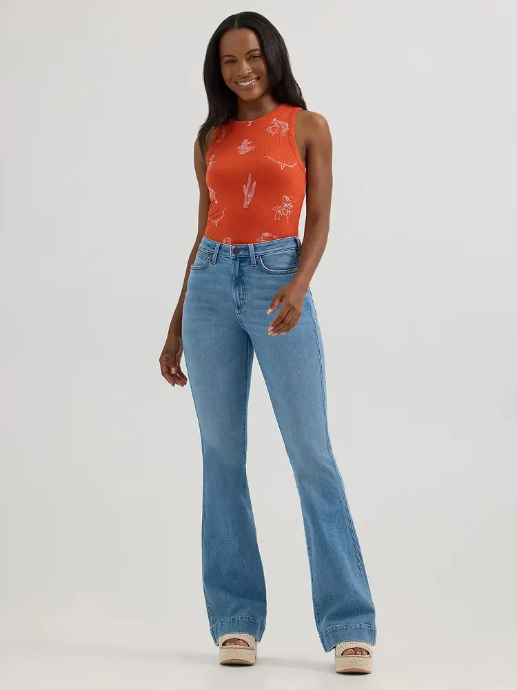 Wrangler Goddess Tank Red Icon